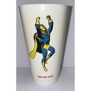 VTG DC Comics DOCTOR‎ FATE  7-11 Slurpee Cup 1973